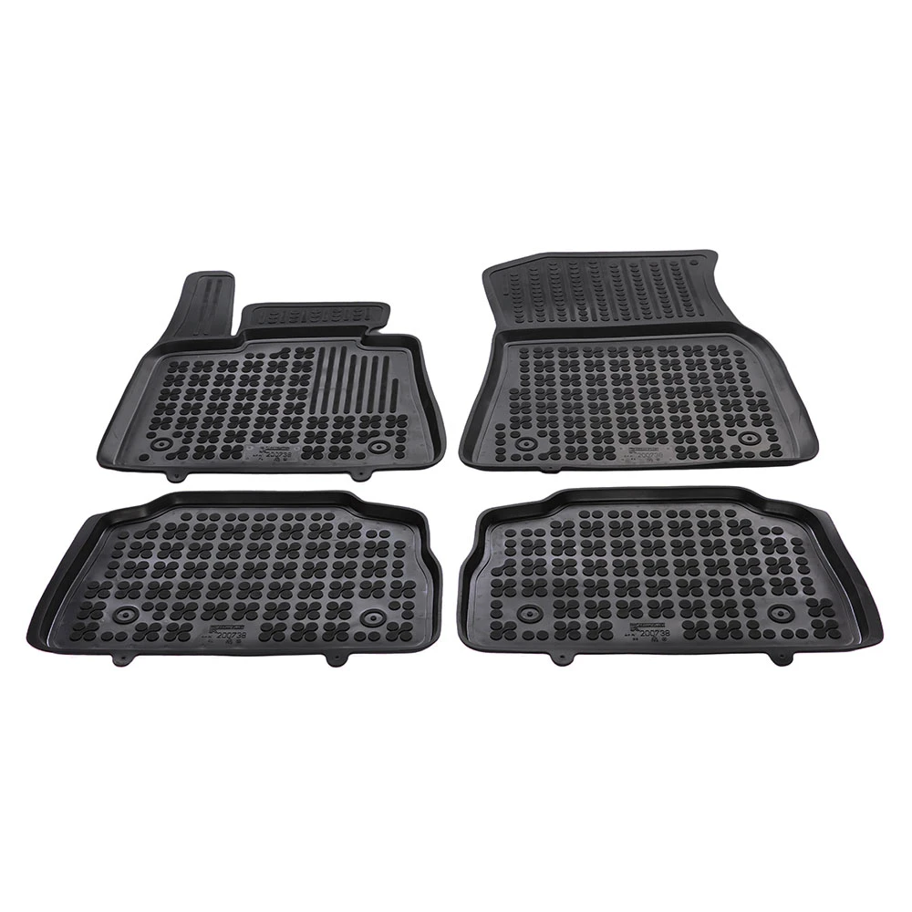 BMW X6 G06 (2019+) λαστιχένια μαύρα πατάκια σκαφάκια Rezaw Plast - 4τμχ