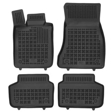 BMW 7 Series G11 (2015-2022) λαστιχένια μαύρα πατάκια σκαφάκια Rezaw Plast - 4τμχ