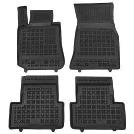 BMW i4 (G26) Gran Coupe (2021+) λαστιχένια μαύρα πατάκια σκαφάκια Rezaw Plast - 3τμχ BMW i4 (G26) Gran Coupe (2021+) λαστιχένια μαύρα πατάκια σκαφάκια Rezaw Plast - 3τμχ