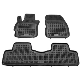 Mazda 5 (2004-2015) λαστιχένια μαύρα πατάκια σκαφάκια Rezaw Plast - 3τμχ Mazda 5 (2004-2015) λαστιχένια μαύρα πατάκια σκαφάκια Rezaw Plast - 3τμχ