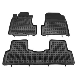 Honda CR-V (2007-2012) λαστιχένια μαύρα πατάκια σκαφάκια Rezaw Plast - 3τμχ Honda CR-V (2007-2012) λαστιχένια μαύρα πατάκια σκαφάκια Rezaw Plast - 3τμχ