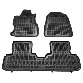 Honda Civic (2001-2005) 3D λαστιχένια μαύρα πατάκια σκαφάκια Rezaw Plast - 3τμχ Honda Civic (2001-2005) 3D λαστιχένια μαύρα πατάκια σκαφάκια Rezaw Plast - 3τμχ