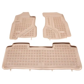 Honda CR-V (2001-2006) λαστιχένια μπεζ πατάκια σκαφάκια Rezaw Plast - 3τμχ Honda CR-V (2001-2006) λαστιχένια μπεζ πατάκια σκαφάκια Rezaw Plast - 3τμχ