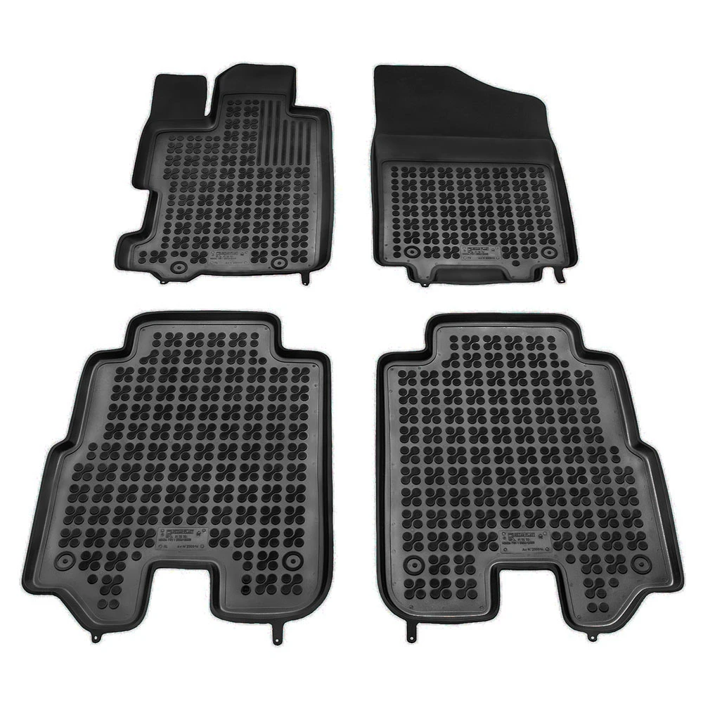 Honda FR-V (2004-2009) λαστιχένια μαύρα πατάκια σκαφάκια Rezaw Plast - 4τμχ Honda FR-V (2004-2009) λαστιχένια μαύρα πατάκια σκαφάκια Rezaw Plast - 4τμχ