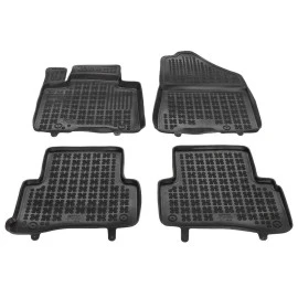 Kia Sportage (2018-2021) Facelift λαστιχένια μαύρα πατάκια σκαφάκια Rezaw Plast - 4τμχ