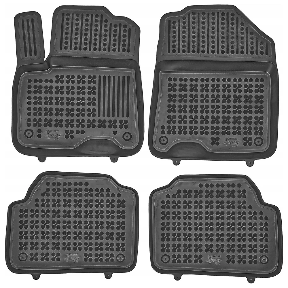 Kia E-Niro (2019+) λαστιχένια μαύρα πατάκια σκαφάκια Rezaw Plast - 4τμχ Kia E-Niro (2019+) λαστιχένια μαύρα πατάκια σκαφάκια Rezaw Plast - 4τμχ