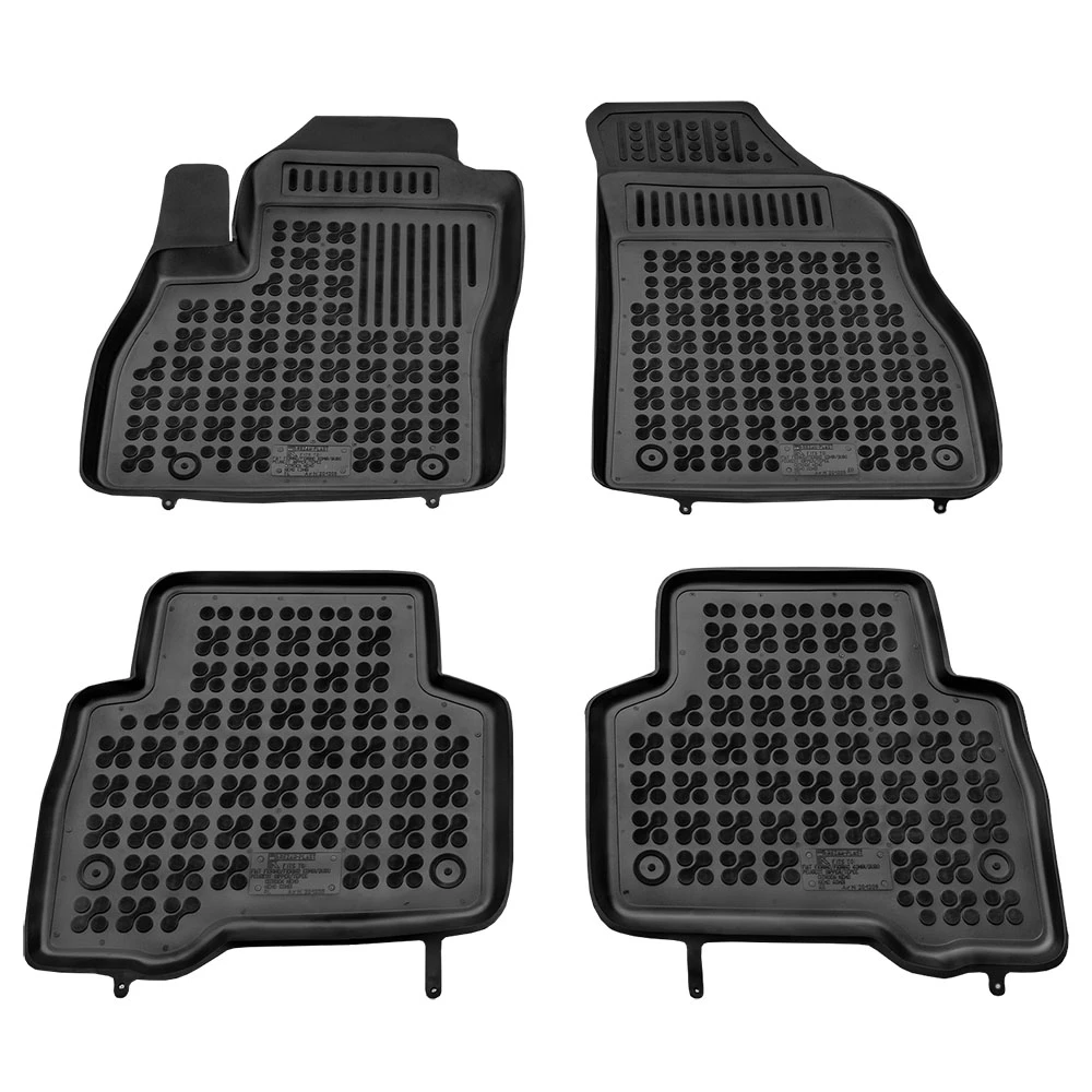Citroen Nemo (2008-2017) / Fiat Fiorino / Fiat Qubo / Peugeot Bipper (2007+) λαστιχένια μαύρα πατάκια σκαφάκια Rezaw Plast - 4τμχ Citroen Nemo (2008-2017) / Fiat Fiorino / Fiat Qubo / Peugeot Bipper (2007+) λαστιχένια μαύρα πατάκια σκαφάκια Rezaw Plast - 4τμχ