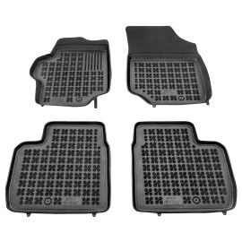 Peugeot 301 (2012+)/ Citroen C ELYSEE (2013-2021) λαστιχένια μαύρα πατάκια σκαφάκια Rezaw Plast - 4τμχ Peugeot 301 (2012+)/ Citroen C ELYSEE (2013-2021) λαστιχένια μαύρα πατάκια σκαφάκια Rezaw Plast - 4τμχ