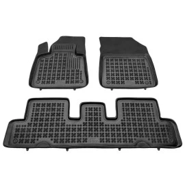 Citroen C4 Picasso (2013-2018) / Spacetourer (2018+) 7 θέσεις λαστιχένια μαύρα πατάκια σκαφάκια Rezaw Plast - 3τμχ Citroen C4 Picasso (2013-2018) / Spacetourer (2018+) 7 θέσεις λαστιχένια μαύρα πατάκια σκαφάκια Rezaw Plast - 3τμχ