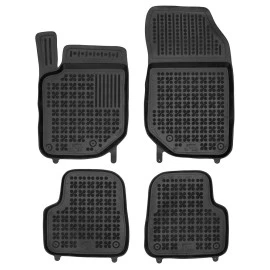 DS3 Crossback (2019+) λαστιχένια μαύρα πατάκια σκαφάκια Rezaw Plast - 4τμχ