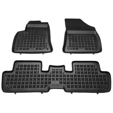 Peugeot 3008 (2009-2016) λαστιχένια μαύρα πατάκια σκαφάκια Rezaw Plast -3τμχ Peugeot 3008 (2009-2016) λαστιχένια μαύρα πατάκια σκαφάκια Rezaw Plast -3τμχ