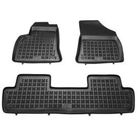 Peugeot 5008 (2010-2017) λαστιχένια μαύρα πατάκια σκαφάκια Rezaw Plast - 3τμχ Peugeot 5008 (2010-2017) λαστιχένια μαύρα πατάκια σκαφάκια Rezaw Plast - 3τμχ