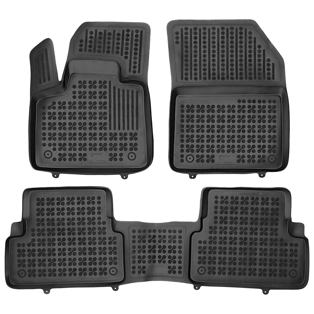 Peugeot 3008 (2016+) λαστιχένια μαύρα πατάκια σκαφάκια Rezaw Plast - 3τμχ Peugeot 3008 (2016+) λαστιχένια μαύρα πατάκια σκαφάκια Rezaw Plast - 3τμχ