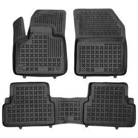 Peugeot 3008 (2016+) λαστιχένια μαύρα πατάκια σκαφάκια Rezaw Plast - 3τμχ Peugeot 3008 (2016+) λαστιχένια μαύρα πατάκια σκαφάκια Rezaw Plast - 3τμχ