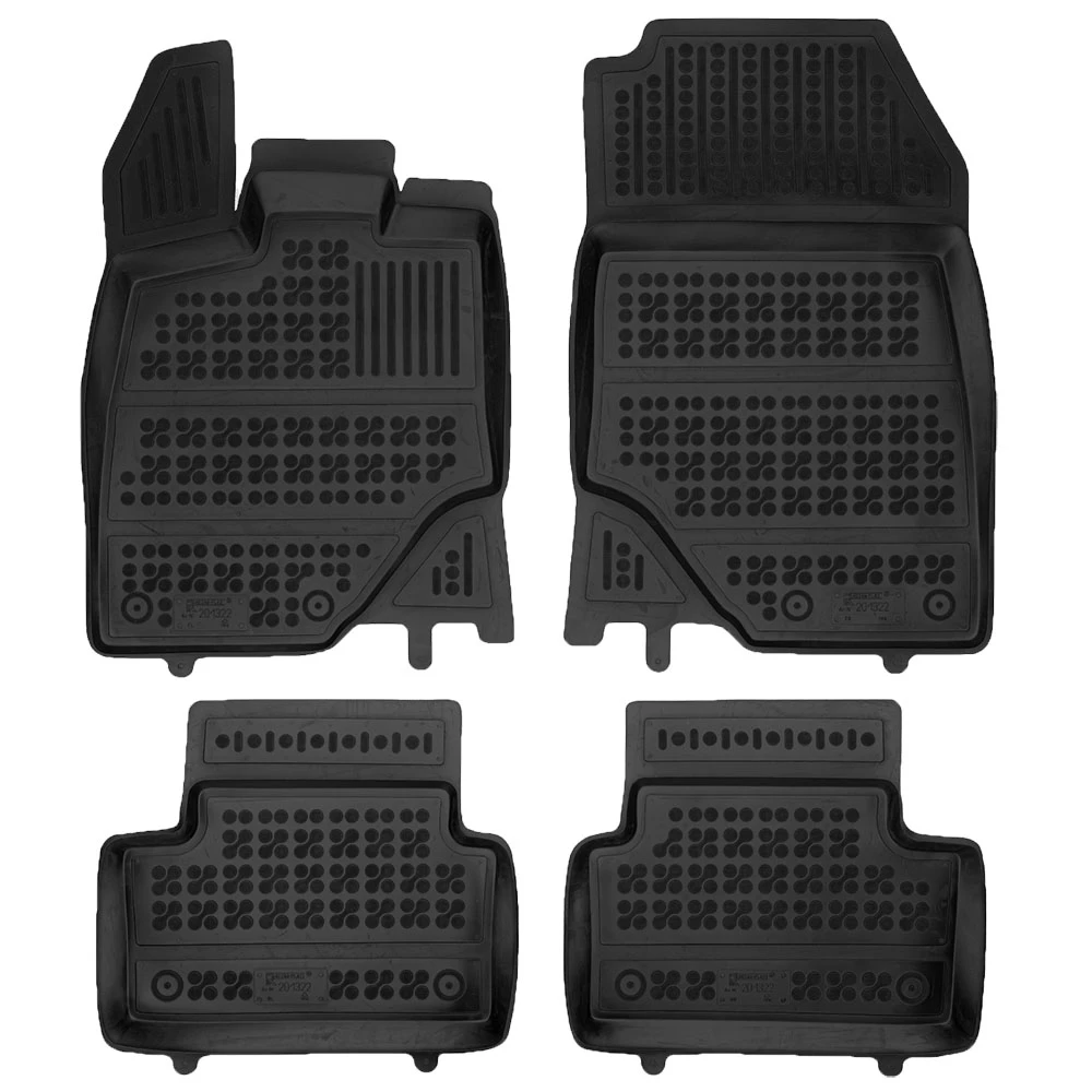 Peugeot 3008 (2024+) λαστιχένια μαύρα πατάκια σκαφάκια Rezaw Plast - 4τμχ Peugeot 3008 (2024+) λαστιχένια μαύρα πατάκια σκαφάκια Rezaw Plast - 4τμχ