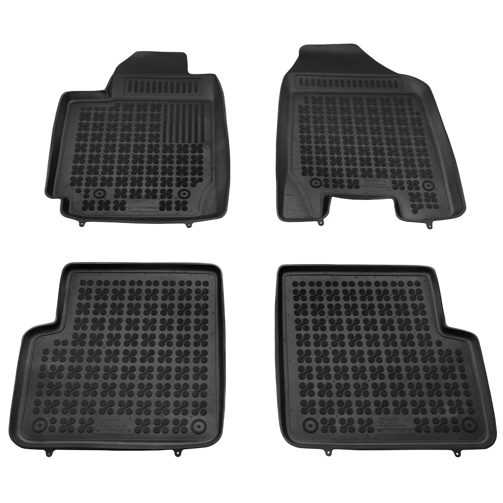 Toyota Corolla IX (2002-2007) με πυροσβεστήρα λαστιχένια μαύρα πατάκια σκαφάκια Rezaw Plast - 4τμχ Toyota Corolla IX (2002-2007) με πυροσβεστήρα λαστιχένια μαύρα πατάκια σκαφάκια Rezaw Plast - 4τμχ