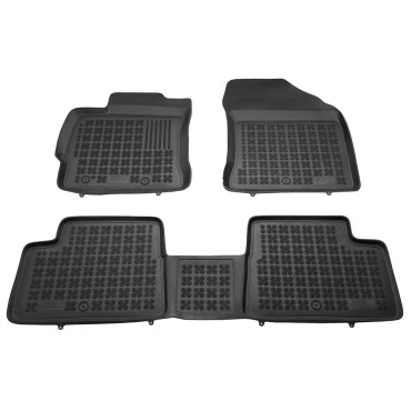 Toyota Auris (2012-2018) λαστιχένια μαύρα πατάκια σκαφάκια Rezaw Plast - 3τμχ Toyota Auris (2012-2018) λαστιχένια μαύρα πατάκια σκαφάκια Rezaw Plast - 3τμχ