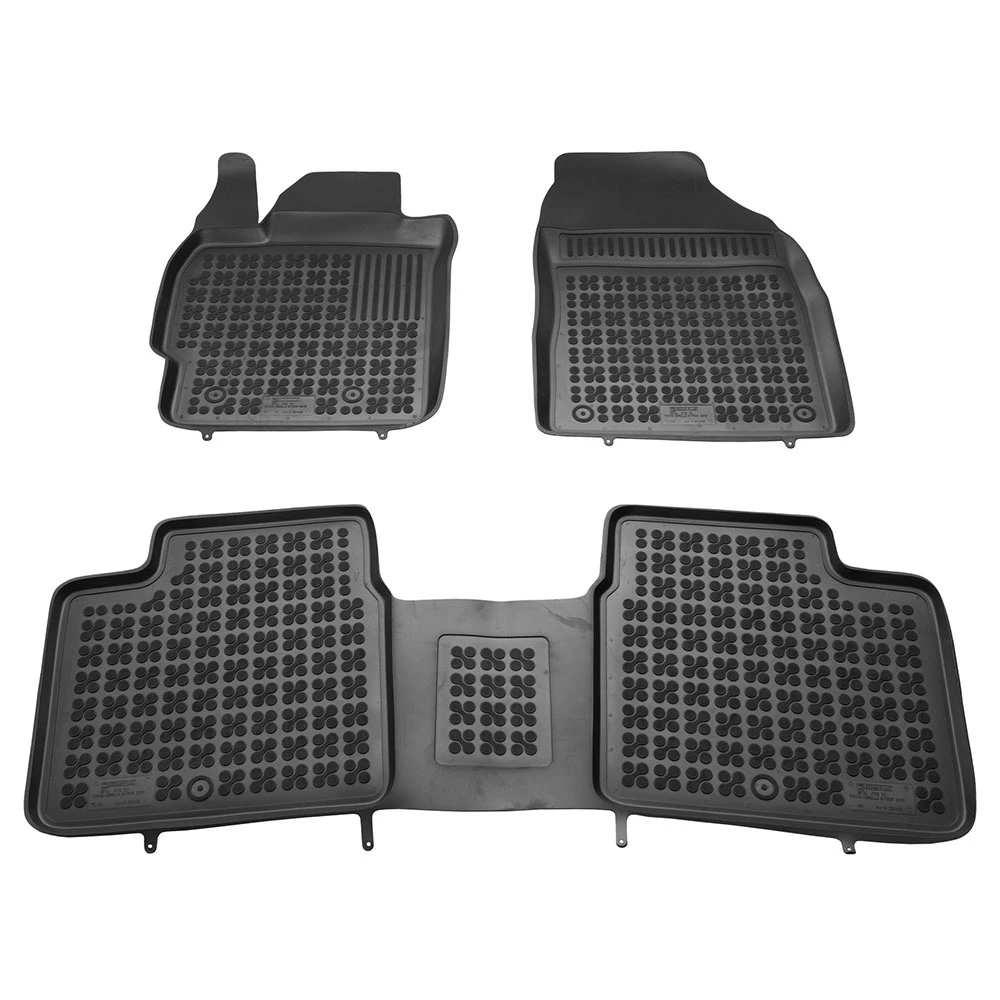 Toyota Corolla (2012-2018) λαστιχένια μαύρα πατάκια σκαφάκια Rezaw Plast - 3τμχ Toyota Corolla (2012-2018) λαστιχένια μαύρα πατάκια σκαφάκια Rezaw Plast - 3τμχ