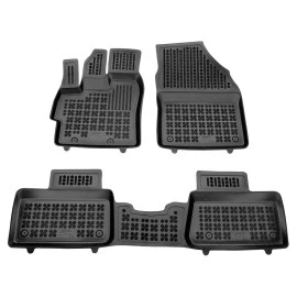 Toyota Aygo X (2022+) λαστιχένια μαύρα πατάκια σκαφάκια Rezaw Plast - 3τμχ Toyota Aygo X (2022+) λαστιχένια μαύρα πατάκια σκαφάκια Rezaw Plast - 3τμχ