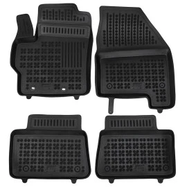 Toyota Yaris (2024+) με πυροσβεστήρα λαστιχένια μαύρα πατάκια σκαφάκια Rezaw Plast - 4τμχ