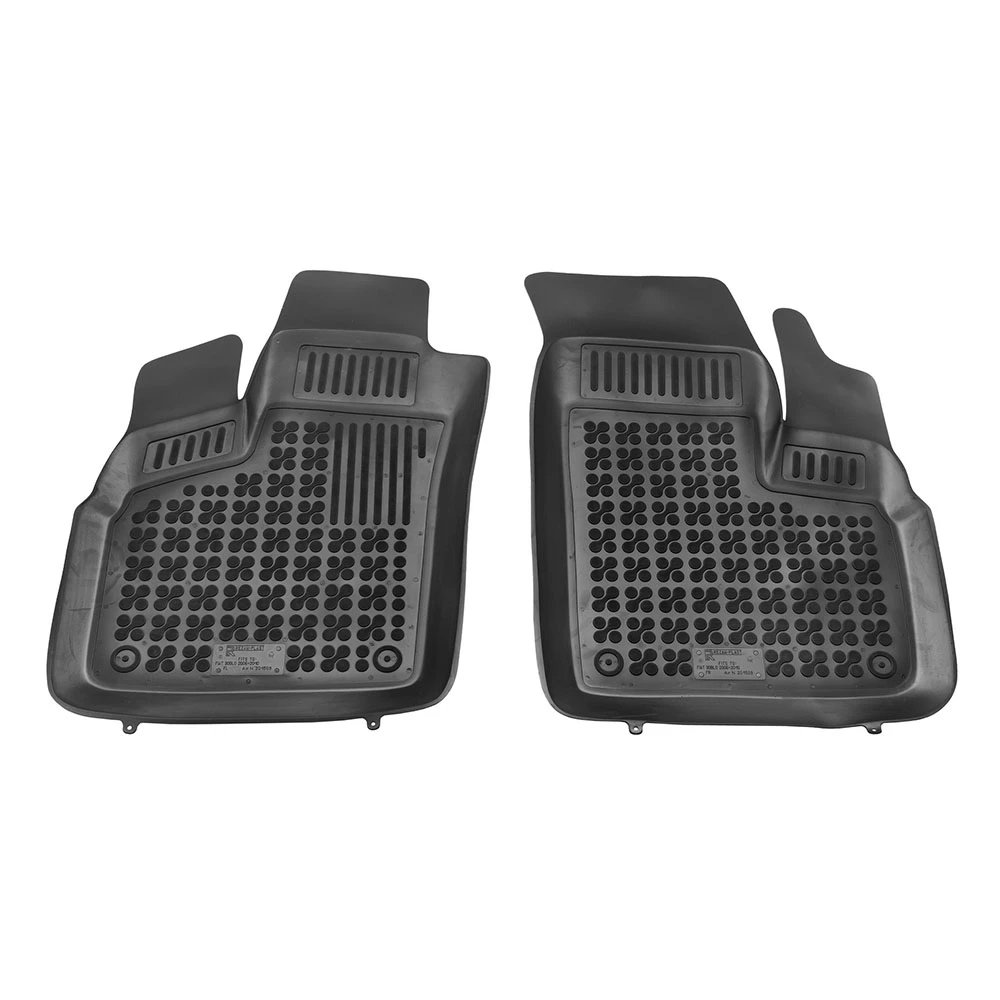 Fiat Doblo (2006-2010) λαστιχένια μαύρα πατάκια σκαφάκια Rezaw Plast - 2τμχ Fiat Doblo (2006-2010) λαστιχένια μαύρα πατάκια σκαφάκια Rezaw Plast - 2τμχ