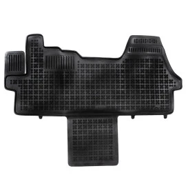 Fiat Ducato III (2006+) με 2 θέσεις λαστιχένιο μαύρο πατάκι σκαφάκι Rezaw Plast - 1τμχ Fiat Ducato III (2006+) με 2 θέσεις λαστιχένιο μαύρο πατάκι σκαφάκι Rezaw Plast - 1τμχ