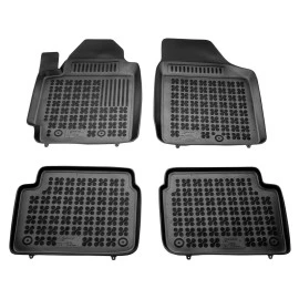 Hyundai i10 (2007-2014) λαστιχένια μαύρα πατάκια σκαφάκια Rezaw Plast - 4τμχ Hyundai i10 (2007-2014) λαστιχένια μαύρα πατάκια σκαφάκια Rezaw Plast - 4τμχ