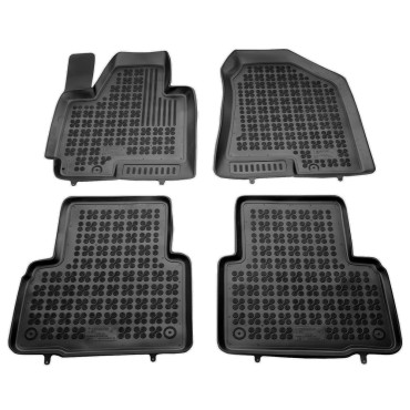Hyundai ix35 (2010-2015) λαστιχένια μαύρα πατάκια σκαφάκια Rezaw Plast - 4τμχ