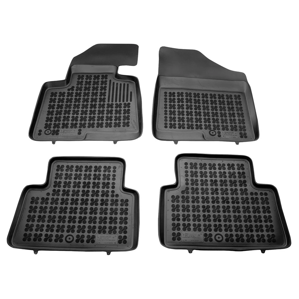 Hyundai Santa Fe (2012-2018) λαστιχένια μαύρα πατάκια σκαφάκια Rezaw Plast - 4τμχ Hyundai Santa Fe (2012-2018) λαστιχένια μαύρα πατάκια σκαφάκια Rezaw Plast - 4τμχ