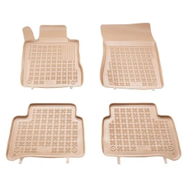 Mercedes E-Class W211 (2002-2009) / W219 CLS (2004-2011) λαστιχένια μπεζ πατάκια σκαφάκια Rezaw Plast - 4τμχ Mercedes E-Class W211 (2002-2009) / W219 CLS (2004-2011) λαστιχένια μπεζ πατάκια σκαφάκια Rezaw Plast - 4τμχ