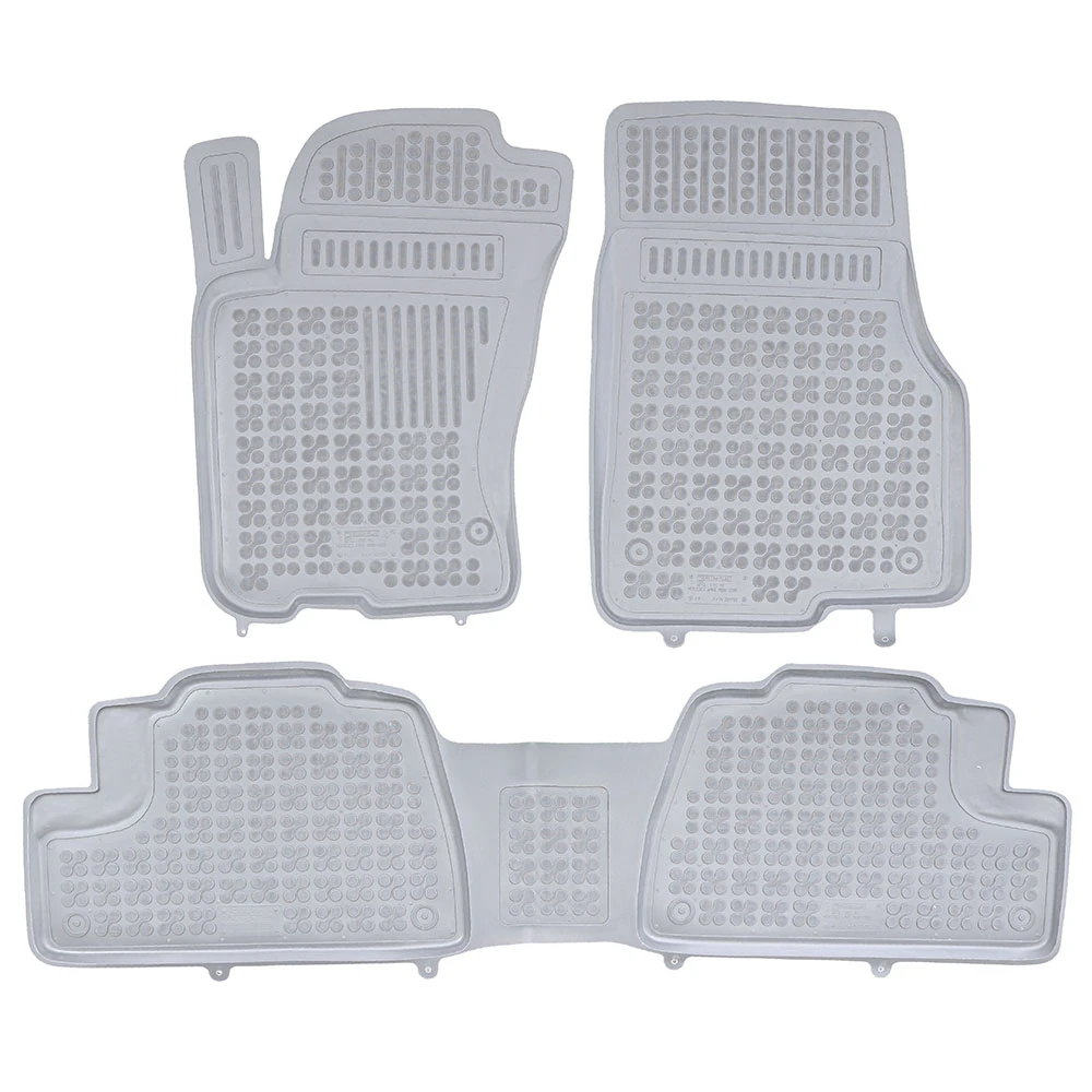 Mercedes ML W163 (1998-2005) λαστιχένια γκρι πατάκια σκαφάκια Rezaw Plast - 3τμχ