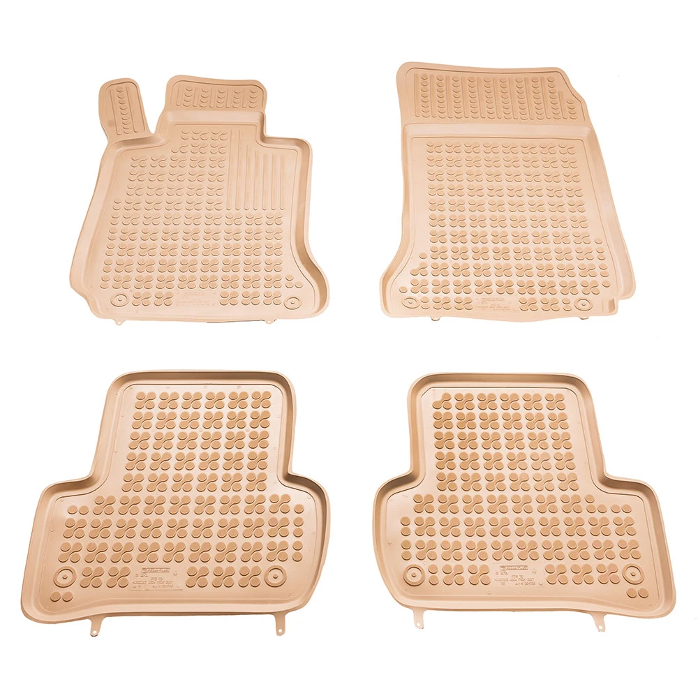 Mercedes W204 C-Class (2007-2014) λαστιχένια μπεζ πατάκια σκαφάκια Rezaw Plast - 4τμχ Mercedes W204 C-Class (2007-2014) λαστιχένια μπεζ πατάκια σκαφάκια Rezaw Plast - 4τμχ