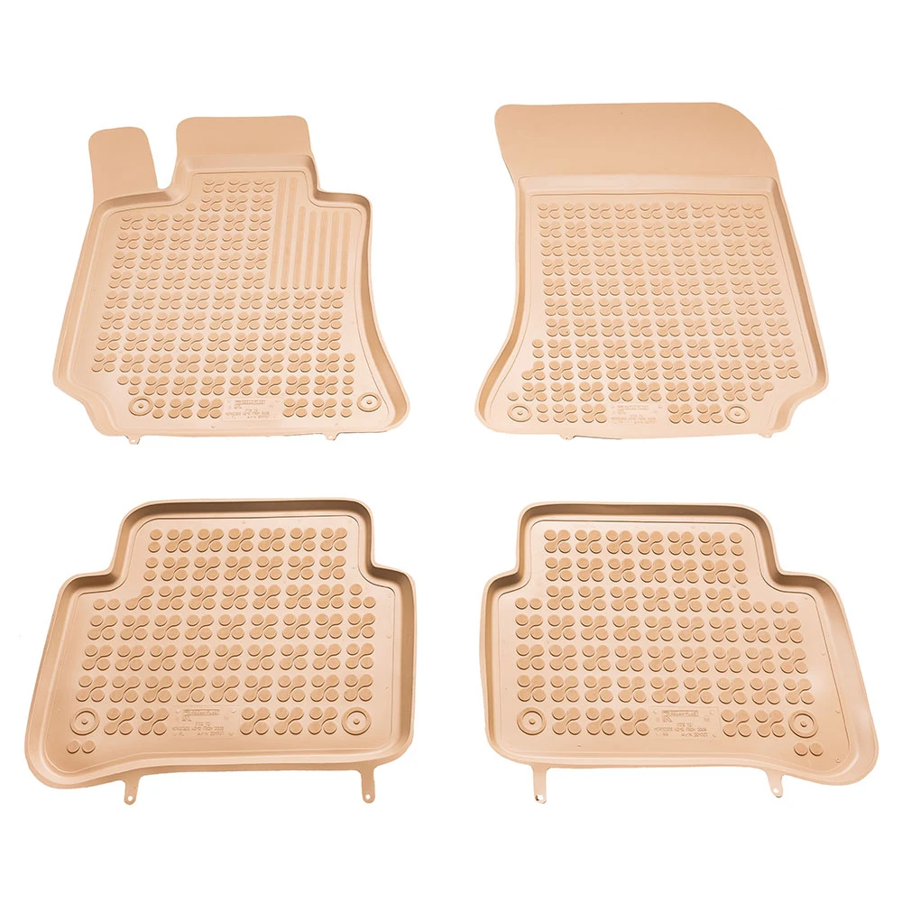 Mercedes W212 E-Class (2009-2016) / W218 CLS (2011-2017) λαστιχένια μπεζ πατάκια σκαφάκια Rezaw Plast - 4τμχ Mercedes W212 E-Class (2009-2016) / W218 CLS (2011-2017) λαστιχένια μπεζ πατάκια σκαφάκια Rezaw Plast - 4τμχ