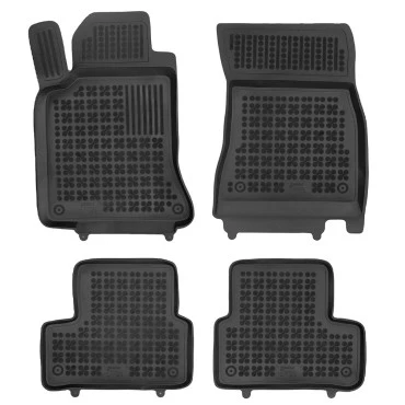 Mercedes CLA X118 (2019+) Shooting Brake λαστιχένια μαύρα πατάκια σκαφάκια Rezaw Plast - 4τμχ