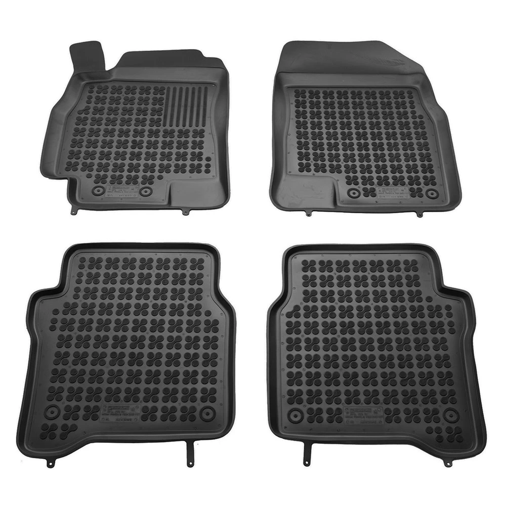 Nissan Primera (2002-2007) λαστιχένια μαύρα πατάκια σκαφάκια Rezaw Plast - 4τμχ Nissan Primera (2002-2007) λαστιχένια μαύρα πατάκια σκαφάκια Rezaw Plast - 4τμχ