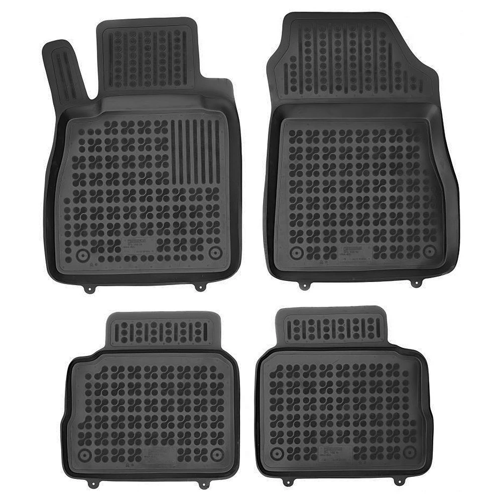 Nissan Micra K14 (2016+) λαστιχένια μαύρα πατάκια σκαφάκια Rezaw Plast - 4τμχ Nissan Micra K14 (2016+) λαστιχένια μαύρα πατάκια σκαφάκια Rezaw Plast - 4τμχ