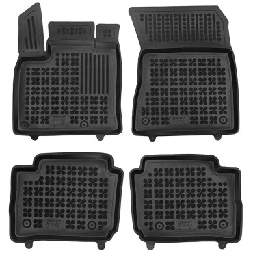 Nissan Qashqai III e- POWER (2022+) λαστιχένια μαύρα πατάκια σκαφάκια Rezaw Plast - 4τμχ