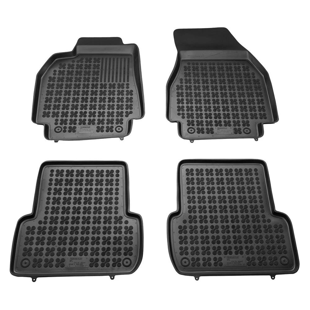 Renault Megane (2002-2009) λαστιχένια μαύρα πατάκια σκαφάκια Rezaw Plast - 4τμχ Renault Megane (2002-2009) λαστιχένια μαύρα πατάκια σκαφάκια Rezaw Plast - 4τμχ