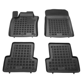 Renault Modus (2004-2012) / Grand Modus (2008-2012) λαστιχένια μαύρα πατάκια σκαφάκια Rezaw Plast - 4τμχ Renault Modus (2004-2012) / Grand Modus (2008-2012) λαστιχένια μαύρα πατάκια σκαφάκια Rezaw Plast - 4τμχ