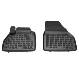 Renault Kangoo (2008+) μπροστινά λαστιχένια μαύρα πατάκια σκαφάκια Rezaw Plast - 2τμχ Renault Kangoo (2008+) μπροστινά λαστιχένια μαύρα πατάκια σκαφάκια Rezaw Plast - 2τμχ