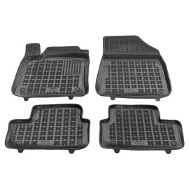 Renault Clio (2019+) λαστιχένια μαύρα πατάκια σκαφάκια Rezaw Plast - 4τμχ Renault Clio (2019+) λαστιχένια μαύρα πατάκια σκαφάκια Rezaw Plast - 4τμχ