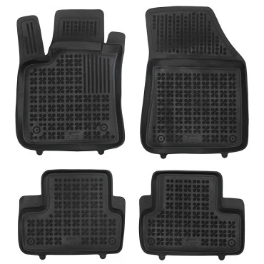 Renault Megane (2016+) Grandtour/Grandcoupe / Megane E-Tech (2020+) Grandtour Plug-in Hybrid λαστιχένια μαύρα πατάκια σκαφάκια Rezaw Plast - 4τμχ