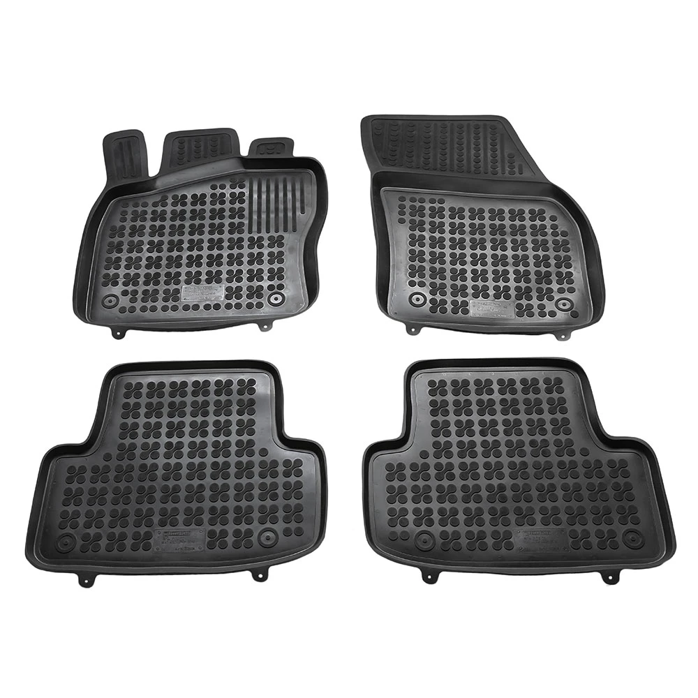 Seat Ateca (2016+) λαστιχένια μαύρα πατάκια σκαφάκια Rezaw Plast - 4τμχ Seat Ateca (2016+) λαστιχένια μαύρα πατάκια σκαφάκια Rezaw Plast - 4τμχ