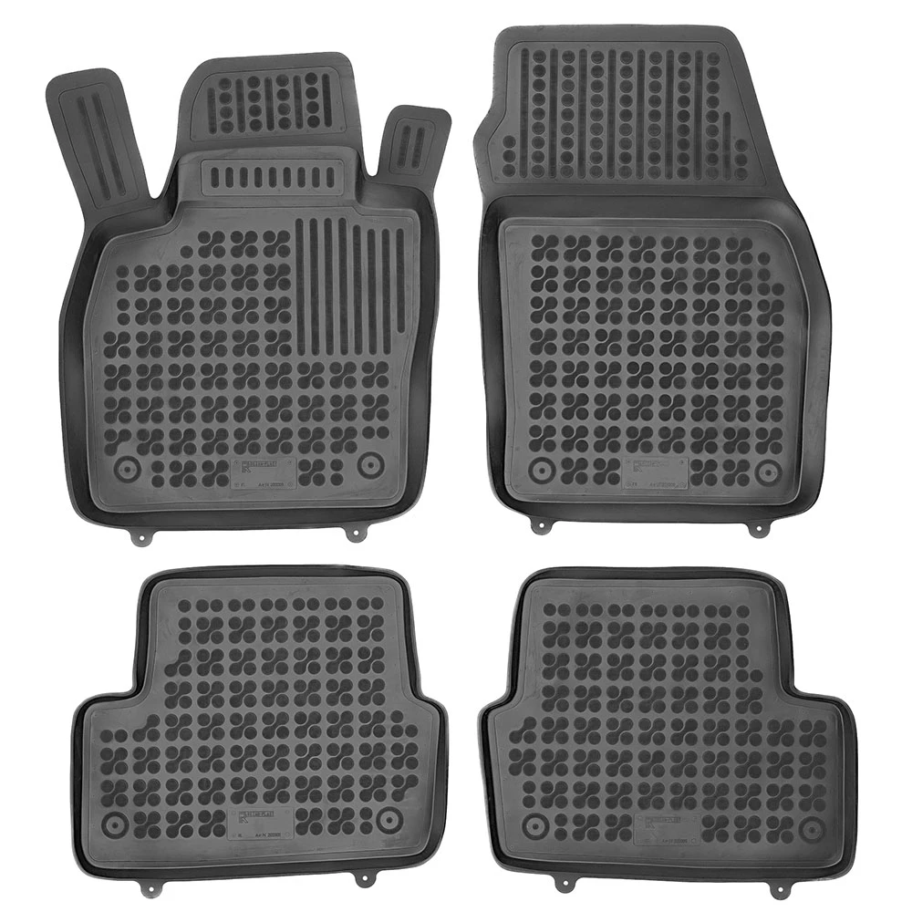 Seat Ibiza (2017+) / Arona (2017+) λαστιχένια μαύρα πατάκια σκαφάκια Rezaw Plast - 4τμχ Seat Ibiza (2017+) / Arona (2017+) λαστιχένια μαύρα πατάκια σκαφάκια Rezaw Plast - 4τμχ