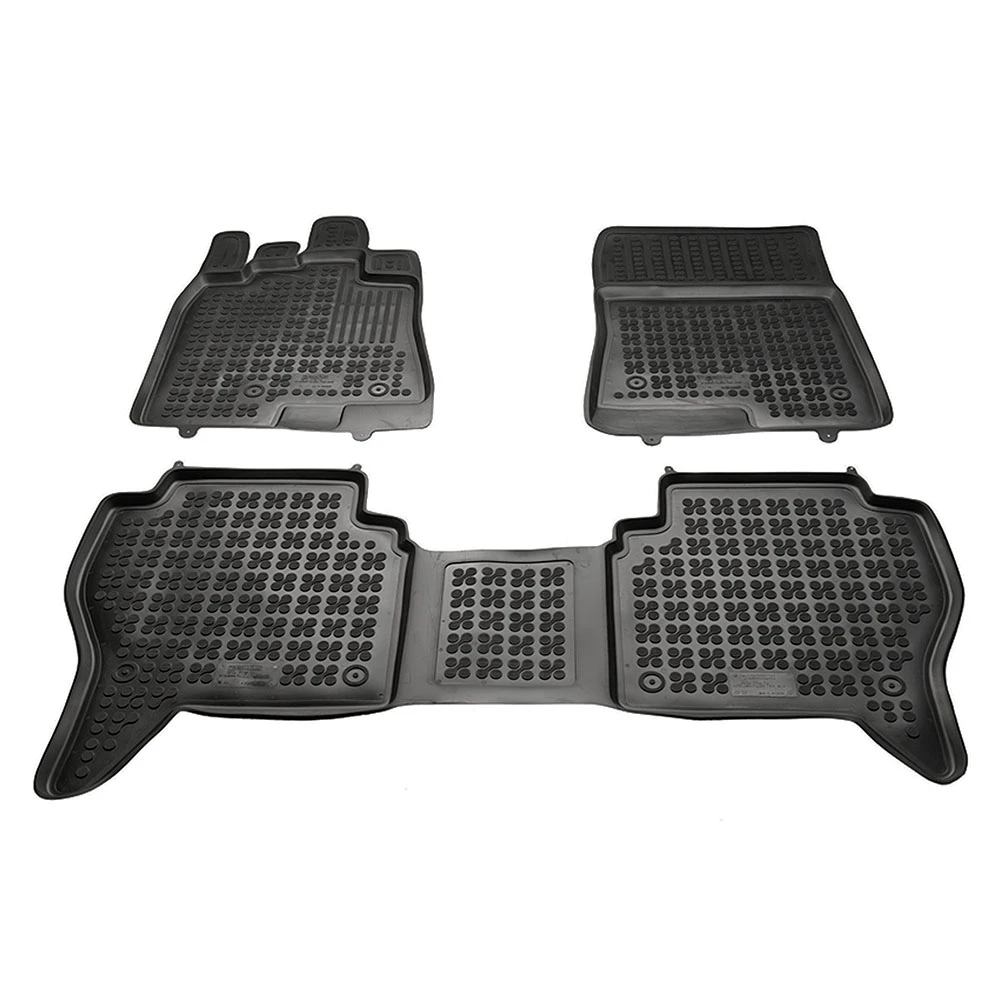 Mitsubishi Pajero (2006+) λαστιχένια μαύρα πατάκια σκαφάκια Rezaw Plast - 3τμχ Mitsubishi Pajero (2006+) λαστιχένια μαύρα πατάκια σκαφάκια Rezaw Plast - 3τμχ