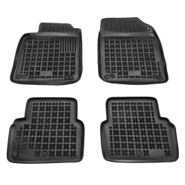 Saab 9-3 (2002-2014) λαστιχένια μαύρα πατάκια σκαφάκια Rezaw Plast - 4τμχ Saab 9-3 (2002-2014) λαστιχένια μαύρα πατάκια σκαφάκια Rezaw Plast - 4τμχ