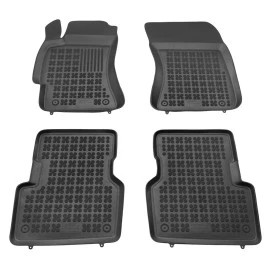 Subaru Forester (2003-2008) λαστιχένια μαύρα πατάκια σκαφάκια Rezaw Plast - 4τμχ Subaru Forester (2003-2008) λαστιχένια μαύρα πατάκια σκαφάκια Rezaw Plast - 4τμχ