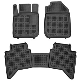 Isuzu D-Max (2020+) 4D, Double Cabin λαστιχένια μαύρα πατάκια σκαφάκια Rezaw Plast - 3τμχ Isuzu D-Max (2020+) 4D, Double Cabin λαστιχένια μαύρα πατάκια σκαφάκια Rezaw Plast - 3τμχ