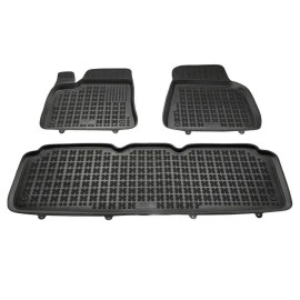 Tesla Model S (2012+) λαστιχένια μαύρα πατάκια σκαφάκια Rezaw Plast - 3τμχ Tesla Model S (2012+) λαστιχένια μαύρα πατάκια σκαφάκια Rezaw Plast - 3τμχ