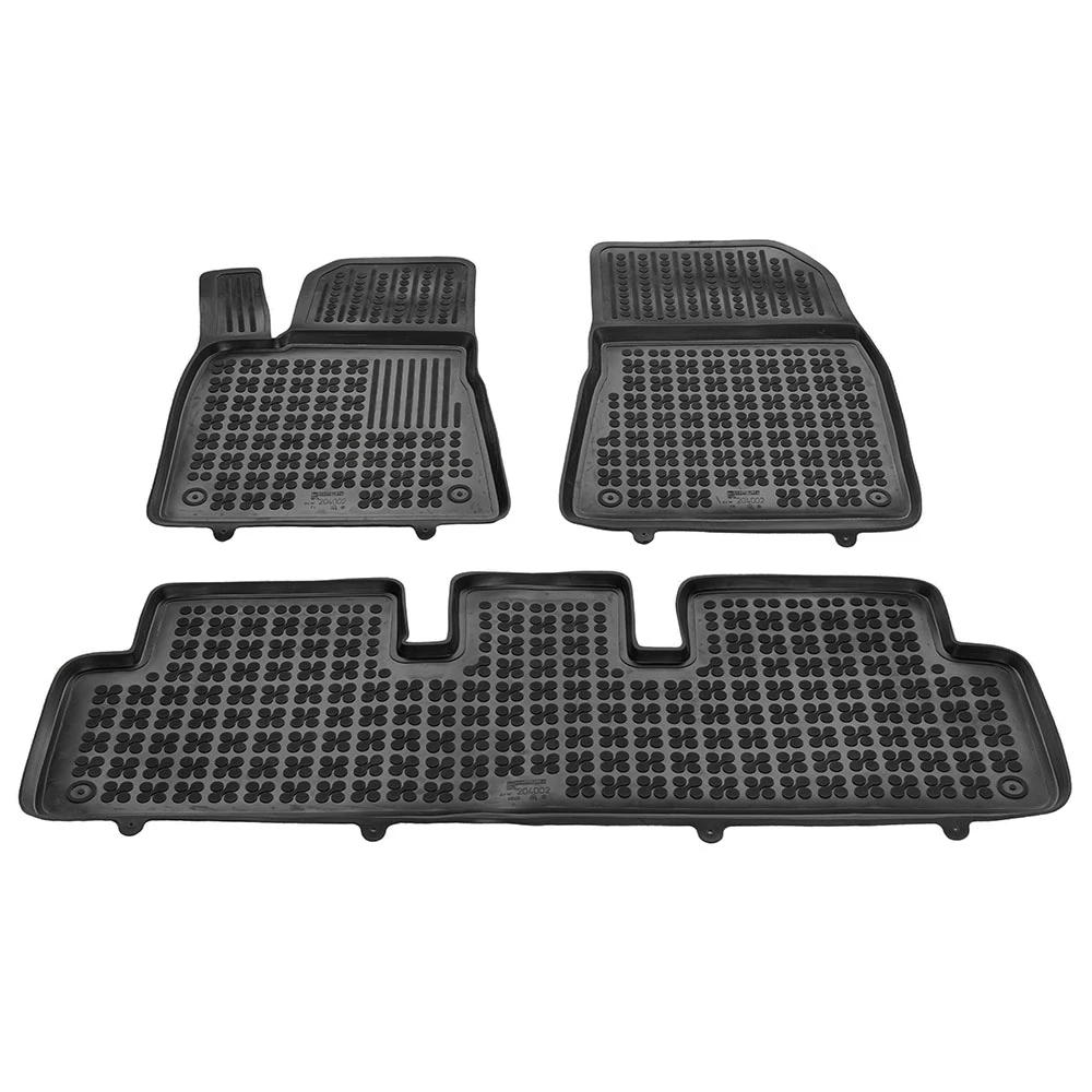 Tesla Model 3 (2017+) έκδοση χωρίς αντλία θερμότητας λαστιχένια μαύρα πατάκια σκαφάκια Rezaw Plast - 3τμχ Tesla Model 3 (2017+) έκδοση χωρίς αντλία θερμότητας λαστιχένια μαύρα πατάκια σκαφάκια Rezaw Plast - 3τμχ